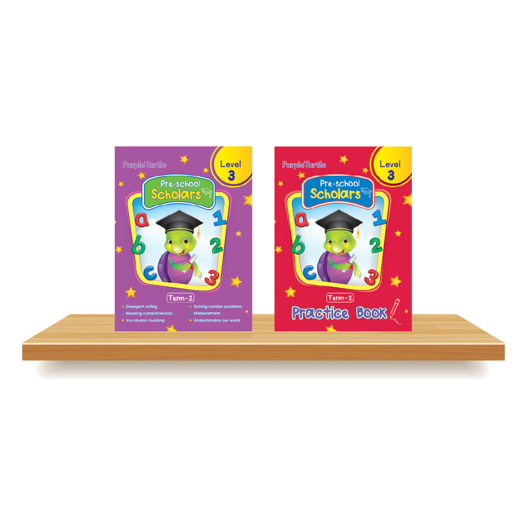 Purple Turtle Preschool Books Level 3 Term 2