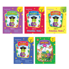 Load image into Gallery viewer, Purple Turtle Preschool books set for UKG kids Level 3
