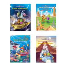 Load image into Gallery viewer, Purple Turtle Story Books (Combo of 4 story books - Purple and Goople Series)

