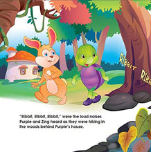 Load image into Gallery viewer, Purple Meets Freddy at the Lilly Pad Illustrated Storybook for Children (Short Story For Kids Ages 3-8 with Values)
