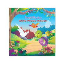 Load image into Gallery viewer, World Peace Misson - Moral Story Book for Kids | Illustrated Story for Kids Ages 3-8 | Purple Turtle
