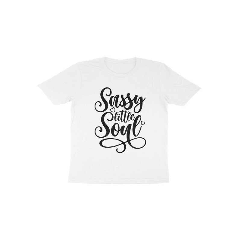 Sassy Little Soul T-shirt for Toddlers- Cool, Classy Positive Educational Quotes T-shirts - Purple Turtle