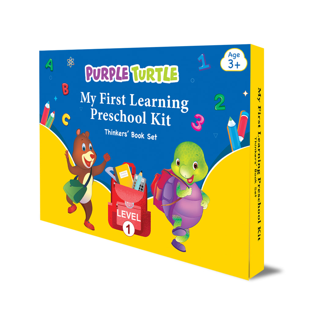 Purple Turtle Preschool Kit Level 1 For Nursery Kids